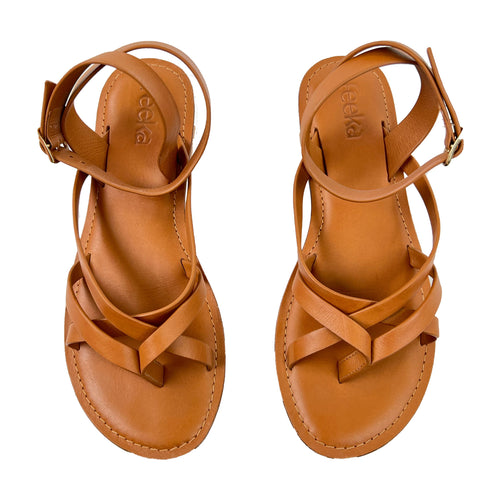 Sandales Tinnos Noisette