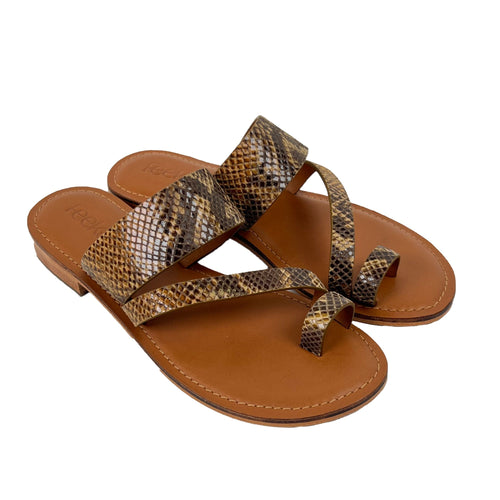 Sandales Agryia Serpent Bronze