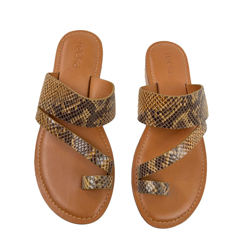 Sandales Agryia Serpent Bronze