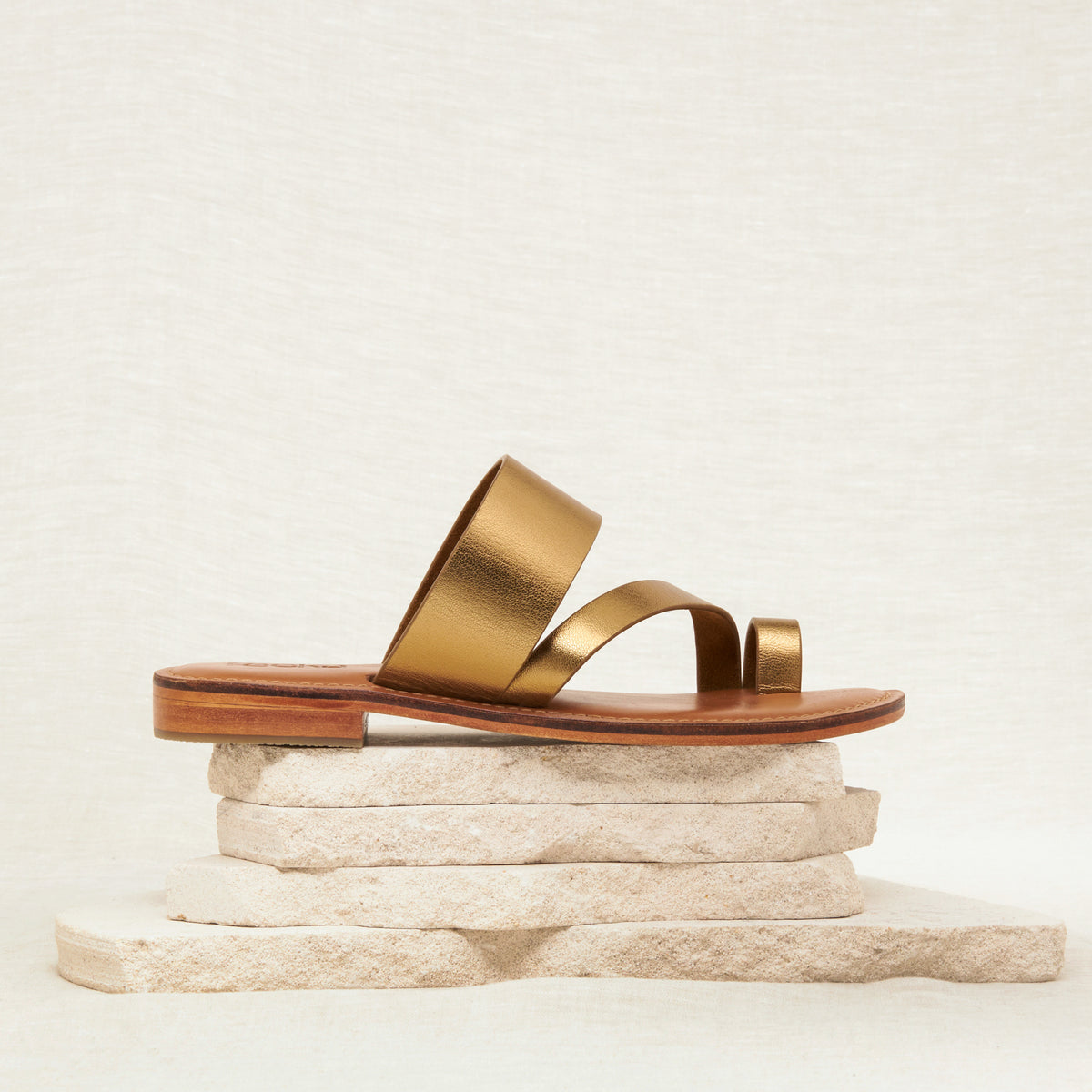 Sandales Agryia Bronze Metallise