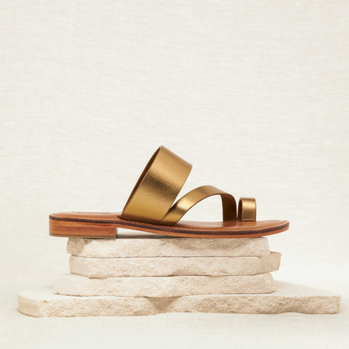 Sandales Agryia Bronze Metallise