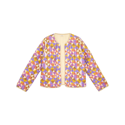 Veste Devi Patchwork Violine