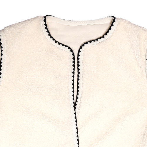 Veste Margaux Ecru/Noir