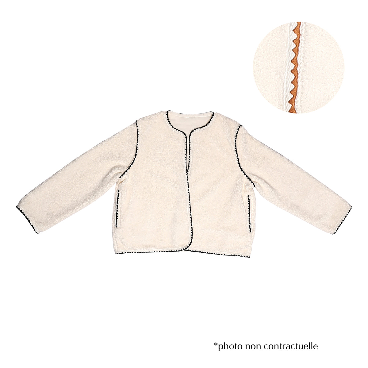 Veste Margaux Ecru/Muscade