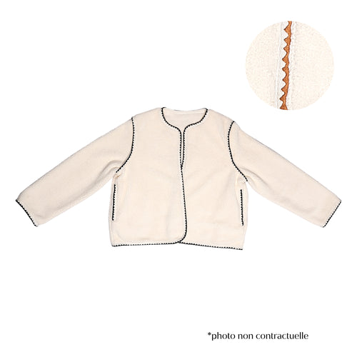 Veste Margaux Ecru/Muscade