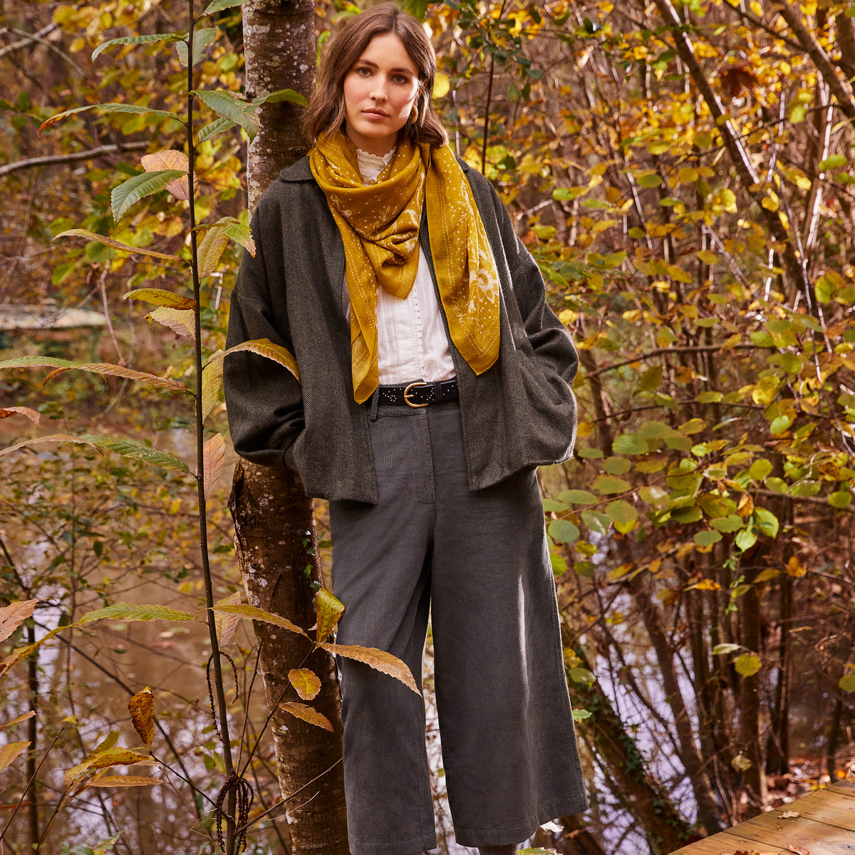 Veste Tess Noir/Kaki