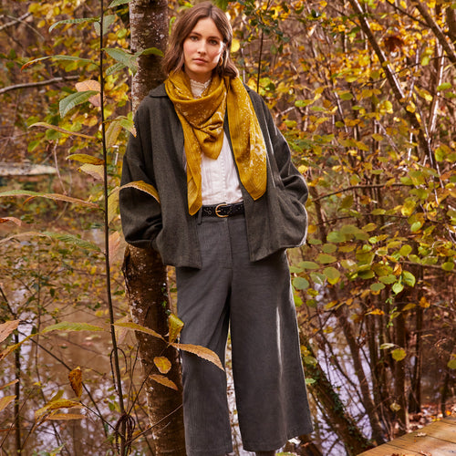 Veste Tess Noir/Kaki