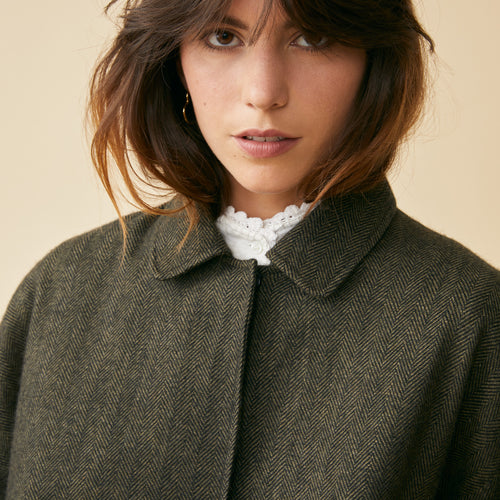 Veste Tess Noir/Kaki
