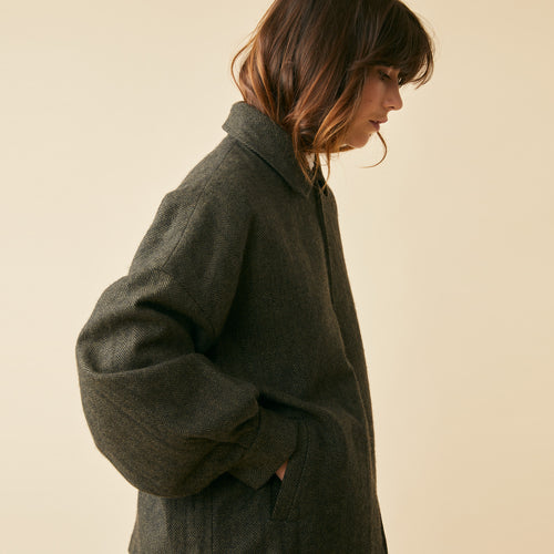 Veste Tess Noir/Kaki