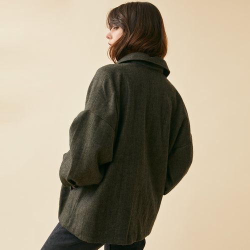 Veste Tess Noir/Kaki