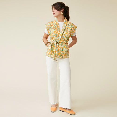 Veste Divya Aquarelle Menthe