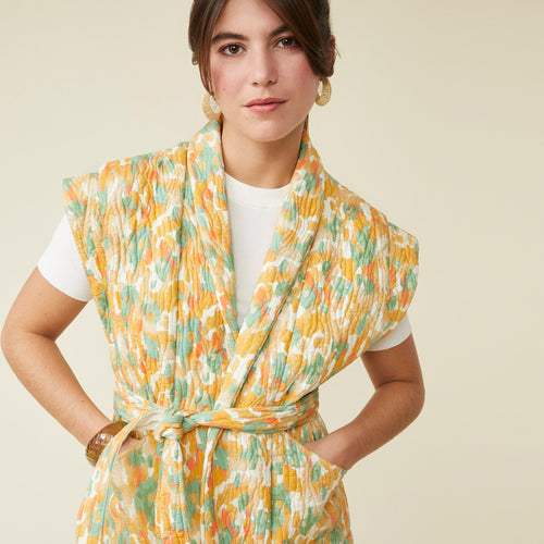 Veste Divya Aquarelle Menthe