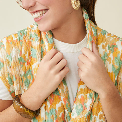 Veste Divya Aquarelle Menthe